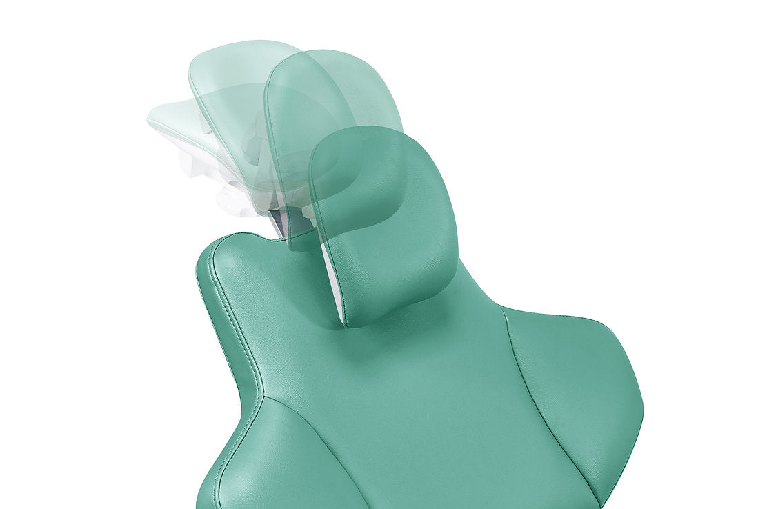 ODS LUNA dental chair headrest demo