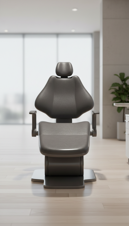 Graphite Dental Chair with Contoured Support