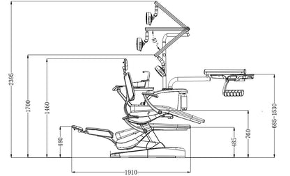 ODS OPTIMUS Dental Chair Unit